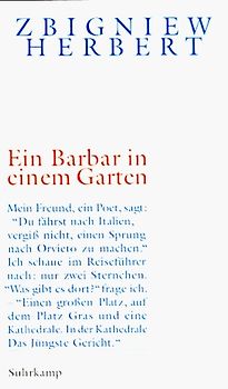 Ein Barbar in einem Garten