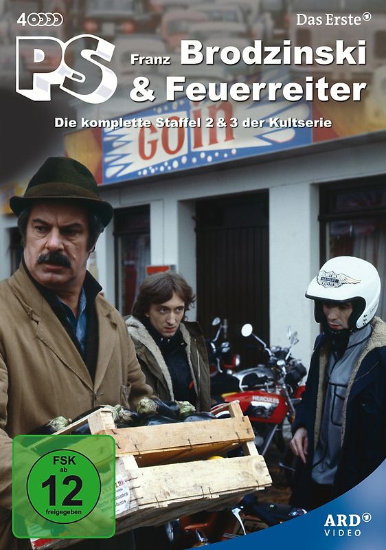 PS - Brodzinski & Feuerreiter (Die komplette Staffel 2 & 3) - Neuauflage [4 DVDs] DVD
