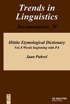 Jaan Puhvel: Hittite Etymological Dictionary / Words beginning with PA