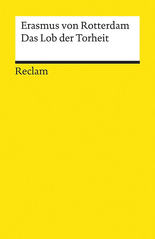 Das Lob der Torheit