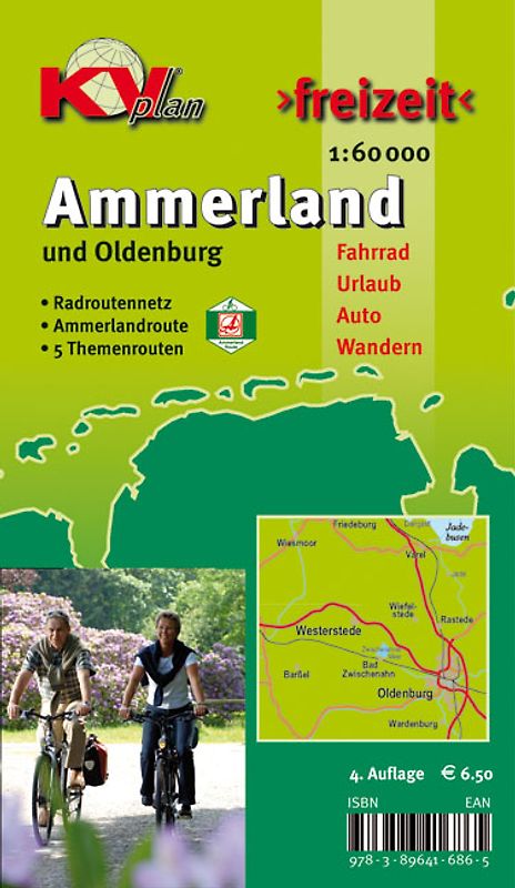 Coesfeld Kreiskarte für das südliche Münsterland