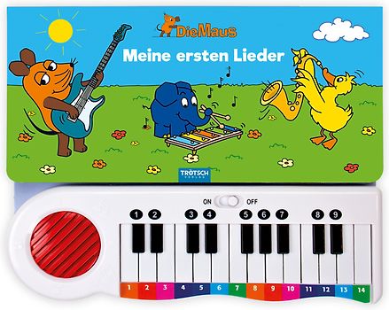 Trötsch Die Maus Klavierbuch Meine ersten Lieder Soundbuch Liederbuch