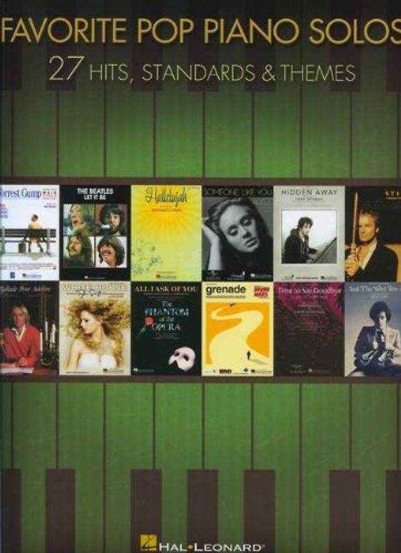 Favorite Pop Piano Solos - Hal Leonard Corp