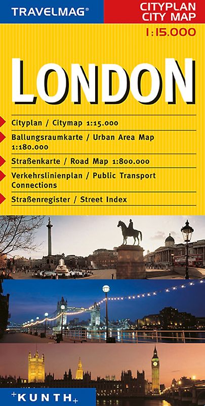 KUNTH Cityplan London 1:15 000