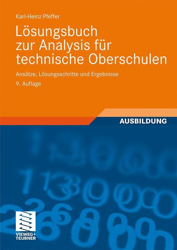 Lösungsbuch zur Analysis für technische Oberschulen