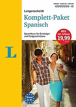 Langenscheidt Komplett-Paket Spanisch - Sprachkurs mit 2 Büchern, 7 Audio-CDs, 1 DVD-ROM, MP3-Download