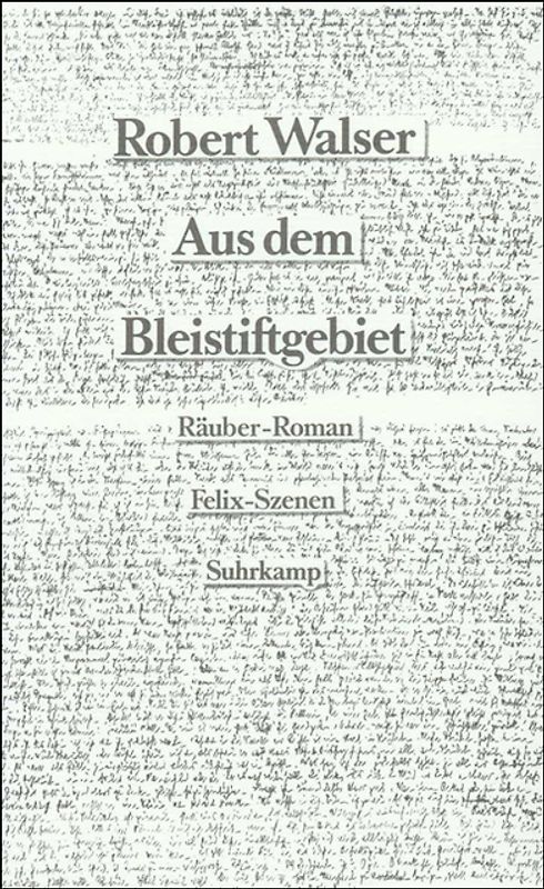 Aus dem Bleistiftgebiet. Mikrogramme aus den Jahren 1924–1933