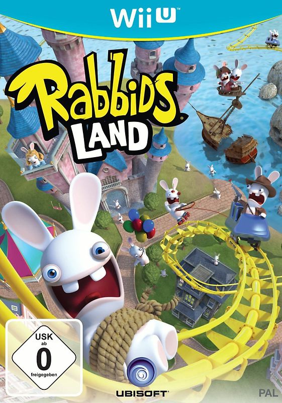 Rabbids Lands [Software Pyramide] Nintendo Wii U