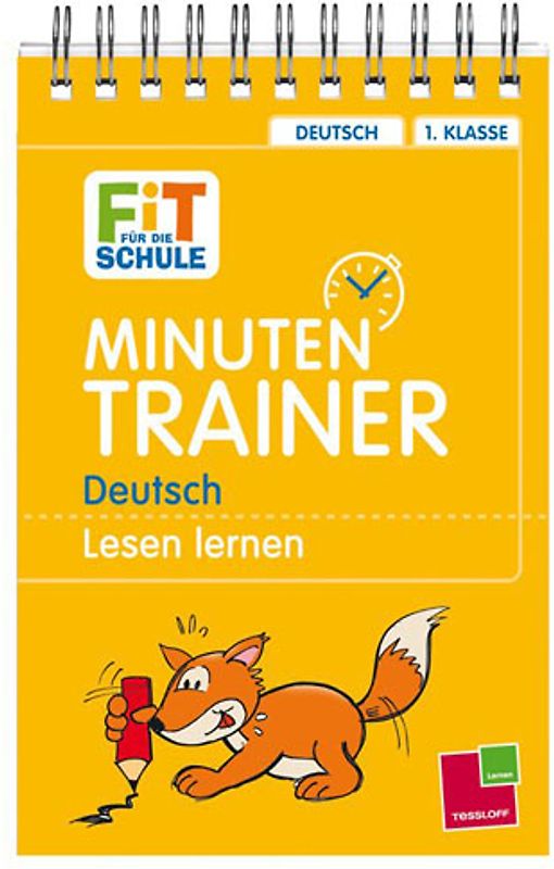 Minutentrainer - 1. Klasse. Deutsch