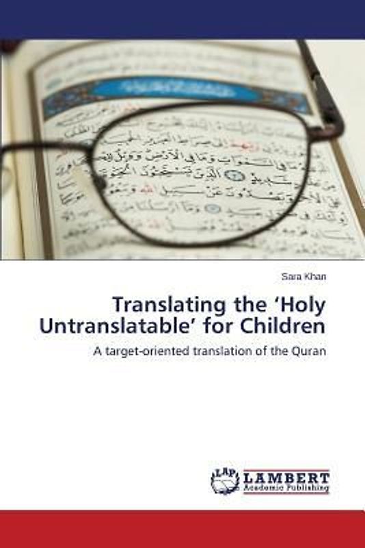 Translating the ¿Holy Untranslatable¿ for Children