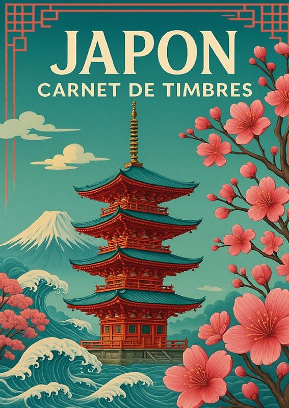 Japan Carnet de tampons