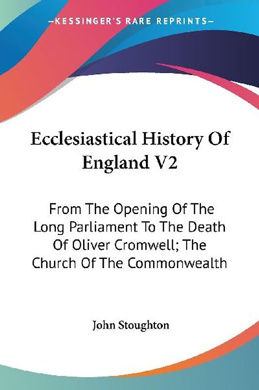 Ecclesiastical History Of England V2