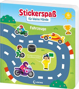 Stickerspaß für kleine Hände - Fahrzeuge