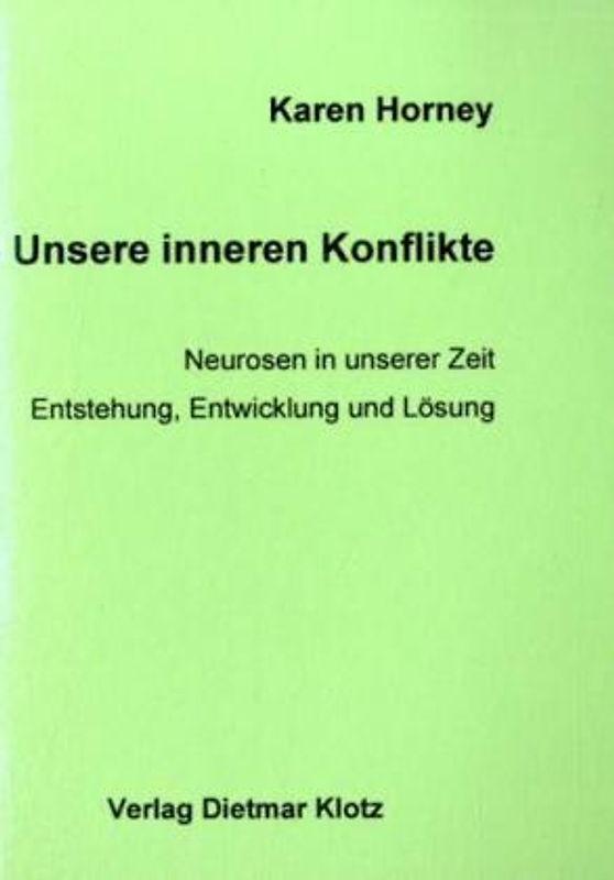 Unsere inneren Konflikte