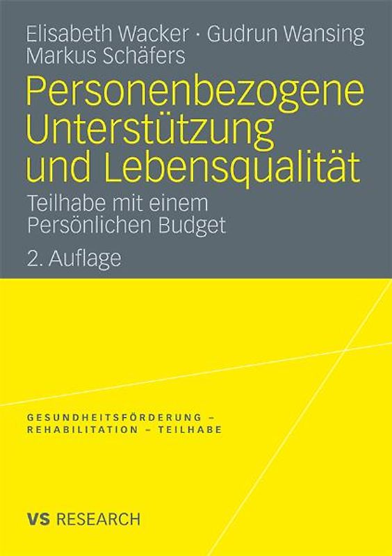 Personenbezogene Unterstützung und Lebensqualität