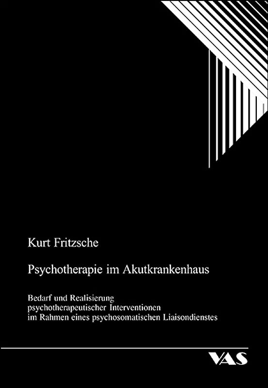 Psychotherapie im Akutkrankenhaus