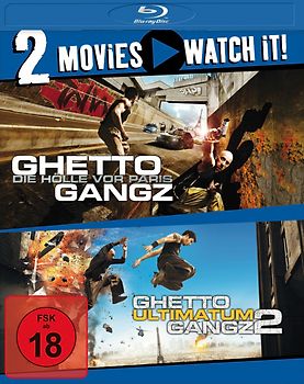 Ghetto Gangz 1+2 Blu-ray Disc