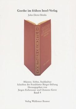Goethe im frühen Insel-Verlag