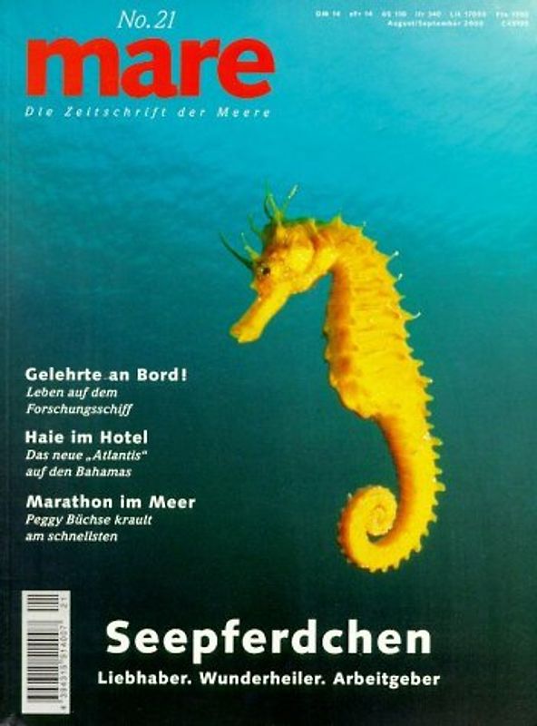 mare - Die Zeitschrift der Meere / No. 21 / Seepferdchen