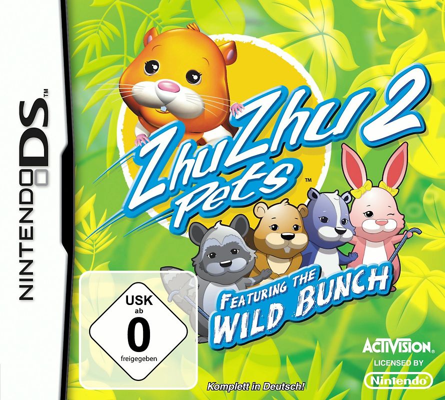 Zhu Zhu Pets Wild Bunch Nintendo DS