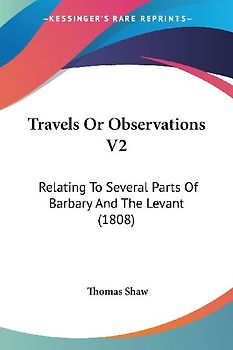 Travels Or Observations V2
