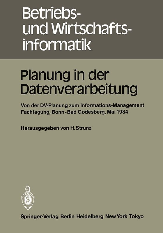 Planung in der Datenverarbeitung