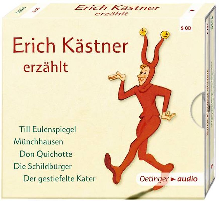 Erich Kästner erzählt (5 CD)