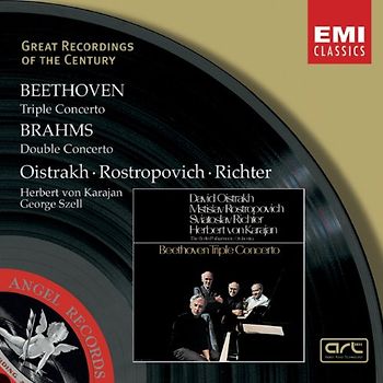 Richter - Great Recordings Of The Century - Beethoven / Brahms (Tripelkonzert / Doppelkonzert)