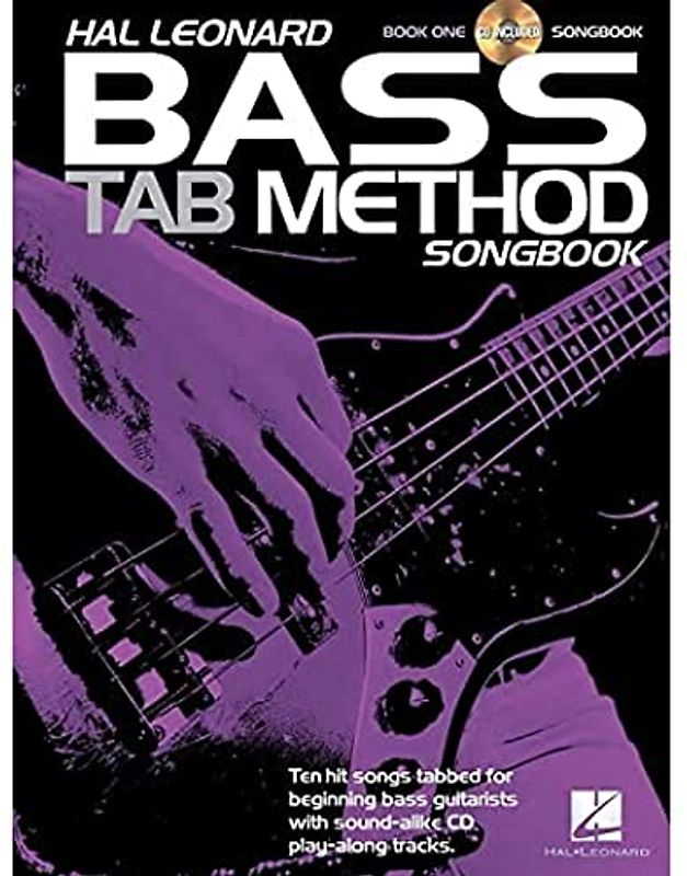 Hal Leonard Bass Tab Method Songbook 1: CD, Songbook für Bass-Gitarre