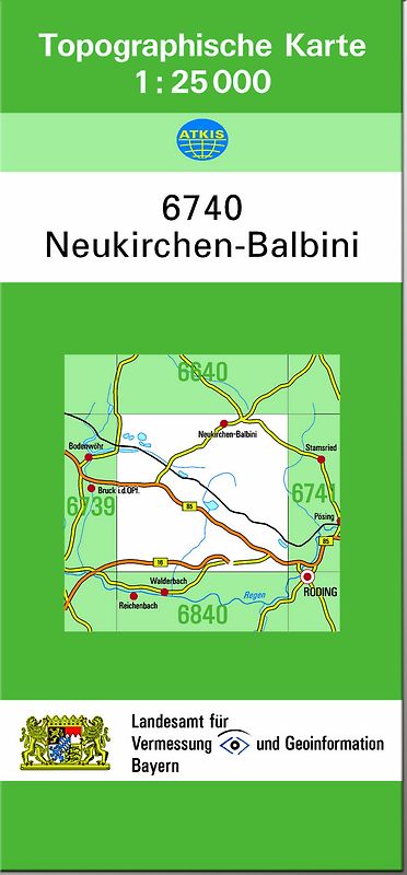 TK25 6740 Neukirchen-Balbini