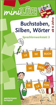miniLÜK-Übungshefte / miniLÜK. Vorschule / Vorschule/1. Klasse - Deutsch: Buchstaben, Silben, Wörter