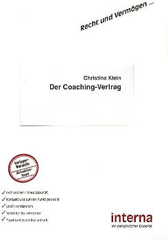 Der Coaching-Vertrag