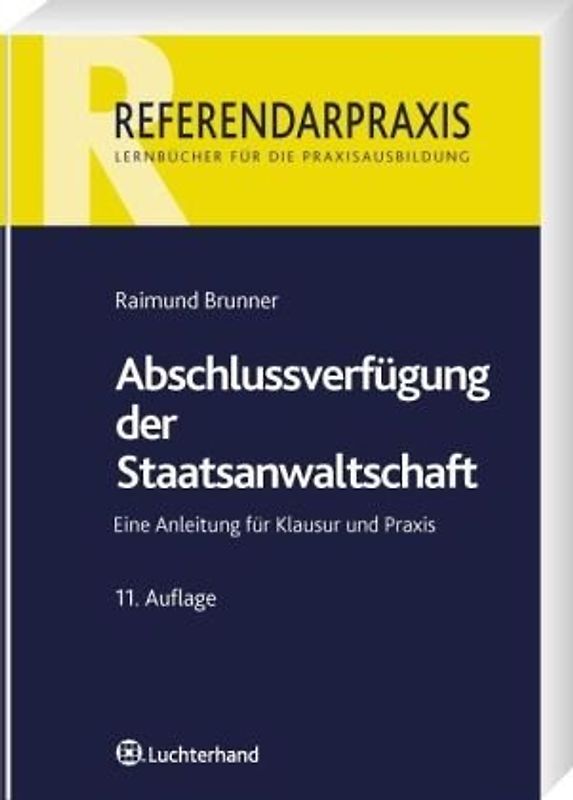 Abschlussverfügung der Staatsanwaltschaft