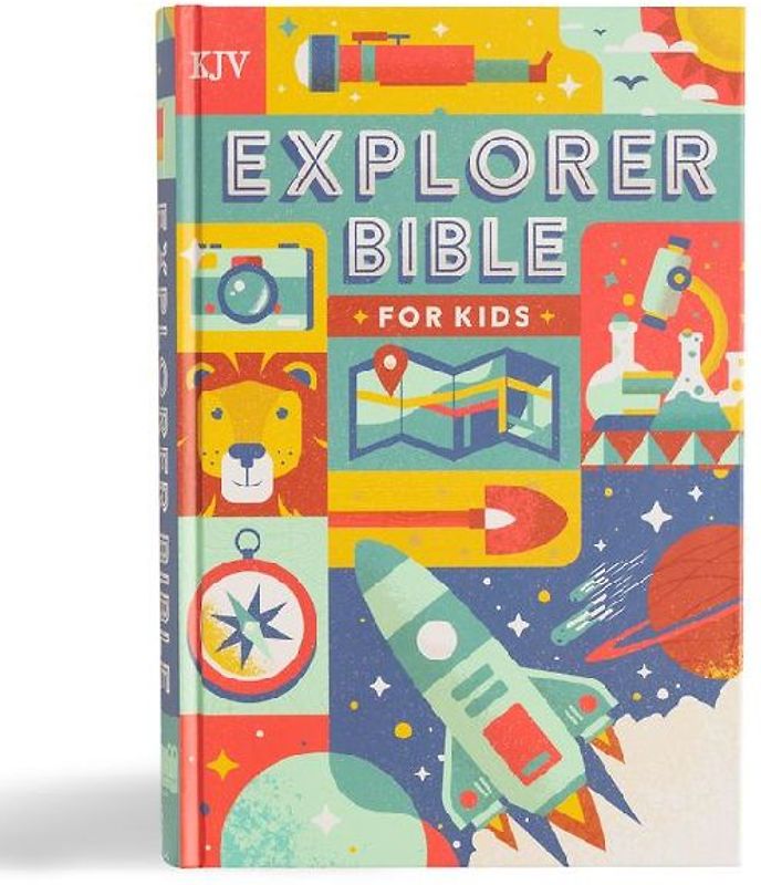 KJV Explorer Bible for Kids, Hardcover