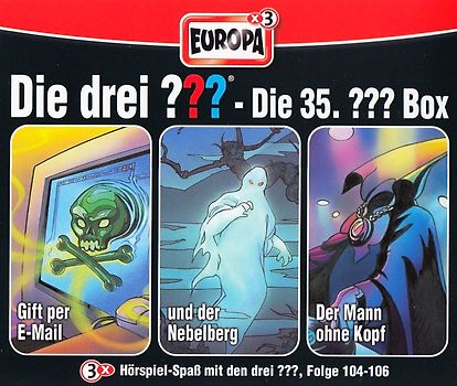 Die drei ???: Die 35. ??? Box - Folgen 104-106 [3 CDs]