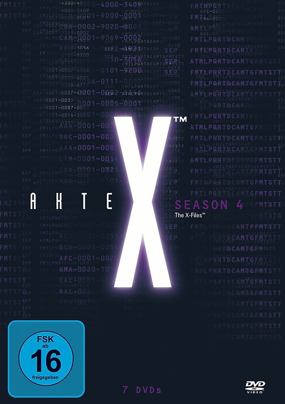Akte X - Season 4 Box Set (7 DVD's) DVD