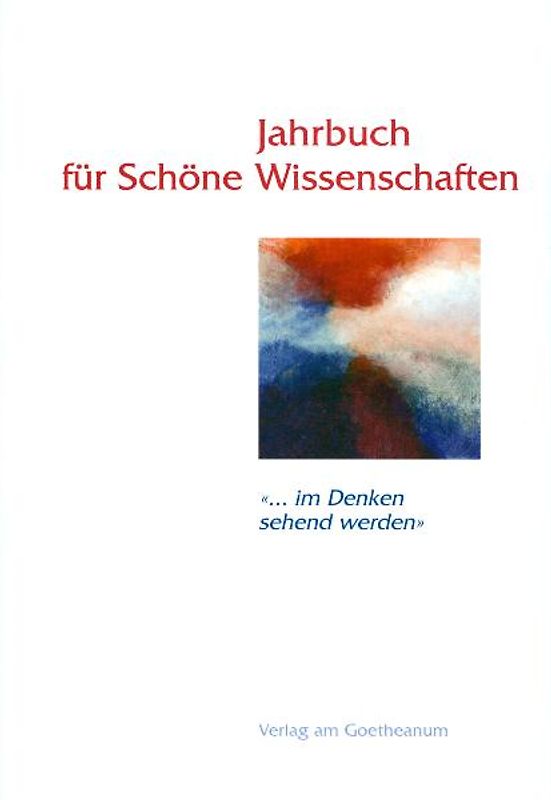Jahrbuch für Schöne Wissenschaften Bd. 1