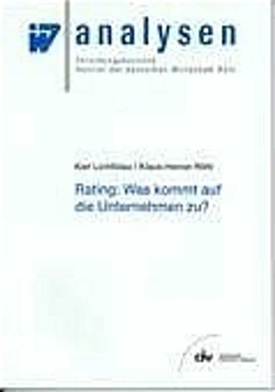 Rating: Was kommt auf die Unternehmen zu?