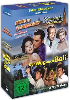 Schnee am Kilimandscharo - Königliche Hochzeit - Der Weg nach Bali - 3 DVD Box DVD