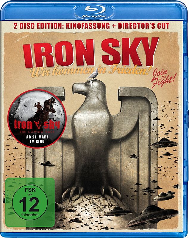Iron Sky - Wir kommen in Frieden! [Kinofassung + Director's Cut, 2 Discs] Blu-ray Disc