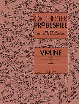 Orchester-Probespiel Violine