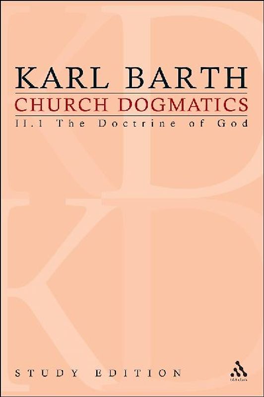 Church Dogmatics Study Edition 8