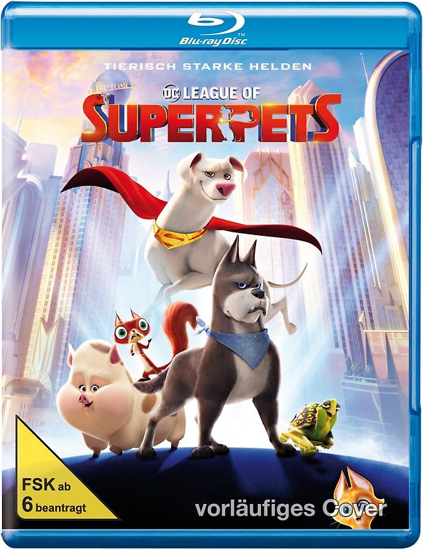 DC League of Super-Pets Blu-ray Disc