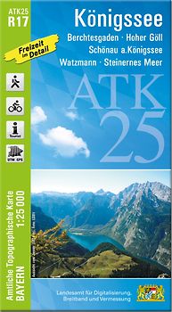 ATK25-R17 Königssee (Amtliche Topographische Karte 1:25000)