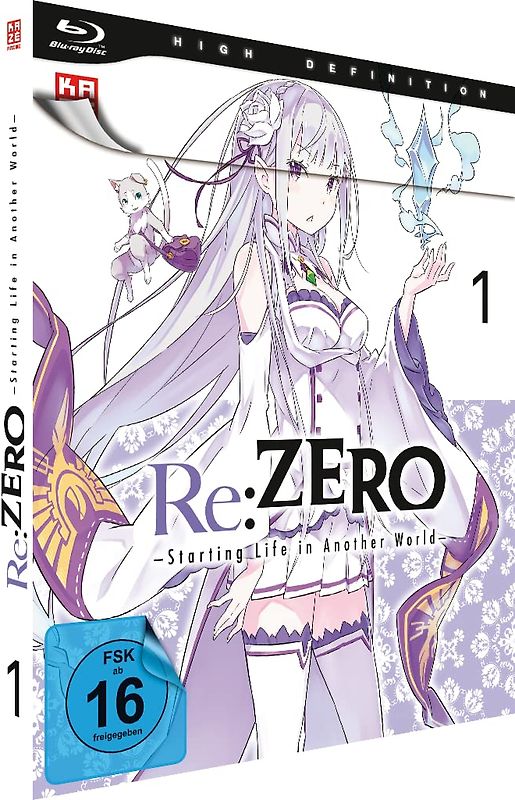 Re:ZERO - Starting Life in Another World - Staffel 1 - Vol. 1 Blu-ray Disc