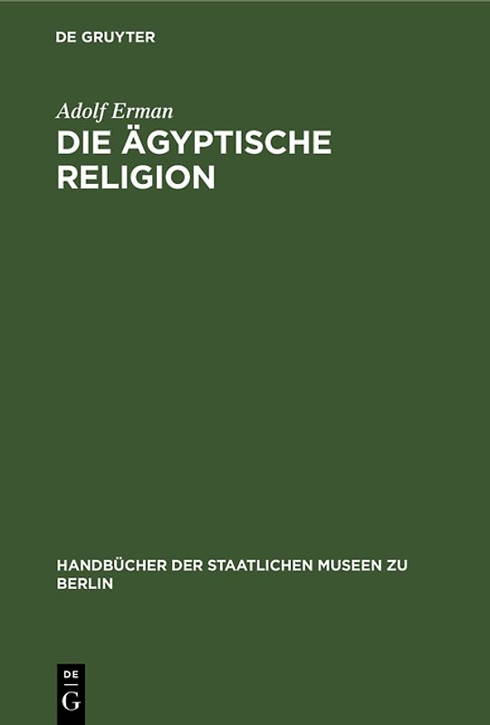 Die ägyptische Religion