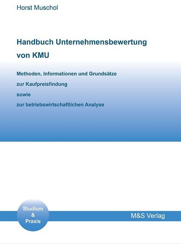 Handbuch Unternehmensbewertung von KMU
