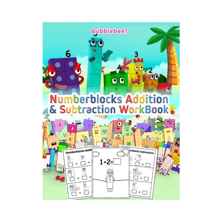 Numberblocks Addition & Subtraction Workbook: Lots Of Eductional ...