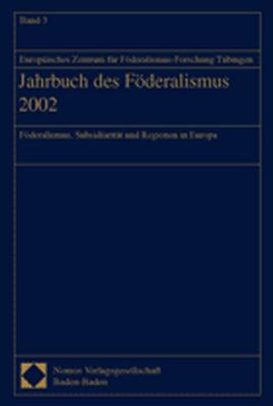 Jahrbuch des Föderalismus 2002