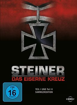Steiner - Das Eiserne Kreuz, Teil 1 und Teil 2 (Sammleredition, 2 Discs) DVD